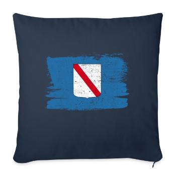 Campania Flag Italy Flag Peace Vintage - Sofa pillowcase 17,3'' x 17,3'' (45 x 45 cm) - navy - Front