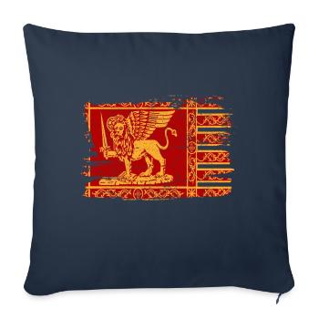 Venice Winged Lion Flag Italy Flag Peace - Sofa pillowcase 17,3'' x 17,3'' (45 x 45 cm) - navy - Front