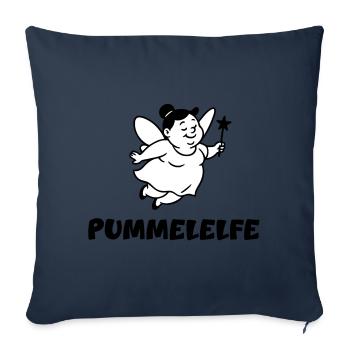 Pummelelfe - Sofakissenbezug 45 x 45 cm - Navy - Vorne