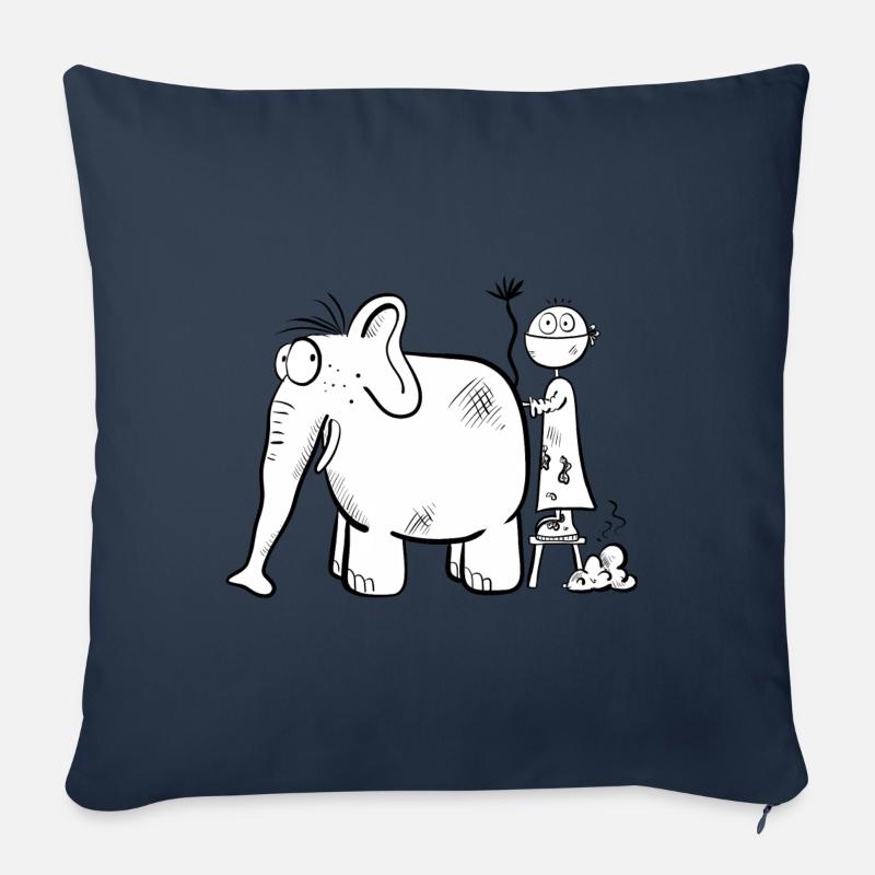 Tiermedizin Studium I Tierarzt I Cooles Geschenk - Sofakissenbezug 45 x 45 cm - Navy