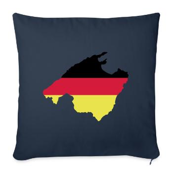 Mallorca - Sofa pillowcase 17,3'' x 17,3'' (45 x 45 cm) - navy - Front