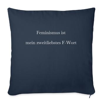 against catcalls woman glamour funny batgirl fun - Sofa pillowcase 17,3'' x 17,3'' (45 x 45 cm) - navy - Front