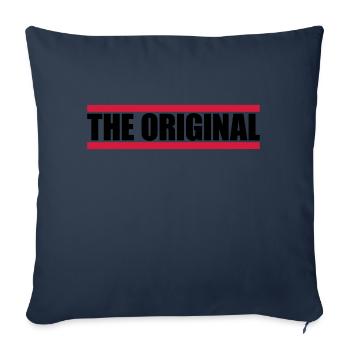 Le Rote Original - Housse de coussin décorative 45 x 45 cm - bleu marine - Devant