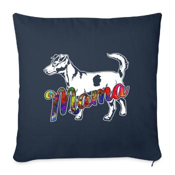 Jack Russell Terrier Jack Russell Terrier Mama - Sofa pillowcase 17,3'' x 17,3'' (45 x 45 cm) - navy - Front