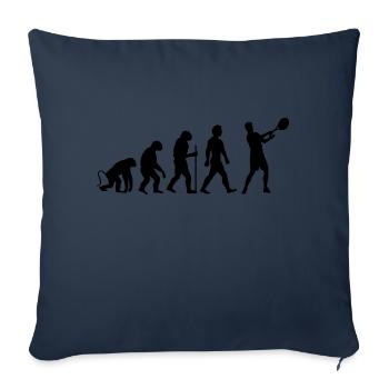 Evolution Tennis - Sofa pillowcase 17,3'' x 17,3'' (45 x 45 cm) - navy - Front