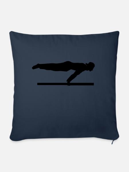Full Planche - Calisthenics - Sofakissenbezug 45 x 45 cm - Navy