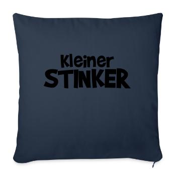 kleiner Stinker - Sofakissenbezug 45 x 45 cm - Navy - Vorne