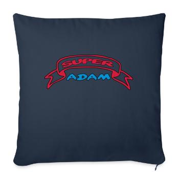 SUPER ADAM - Sofa pillowcase 17,3'' x 17,3'' (45 x 45 cm) - navy - Front