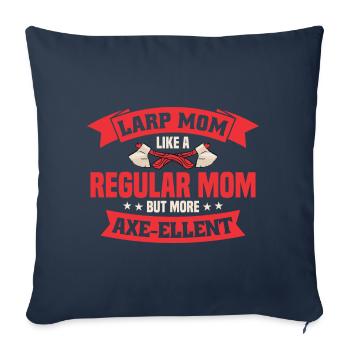 LARP live-action role-playing game - Sofa pillowcase 17,3'' x 17,3'' (45 x 45 cm) - navy - Front