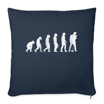 Singer Band Singing Hobby Singer Singing Musicians - Sofa pillowcase 17,3'' x 17,3'' (45 x 45 cm) - navy - Front