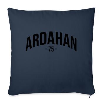 Ardahan 75 Turkey Turkiye Gift Ardahanli TR - Sofa pillowcase 17,3'' x 17,3'' (45 x 45 cm) - navy - Front