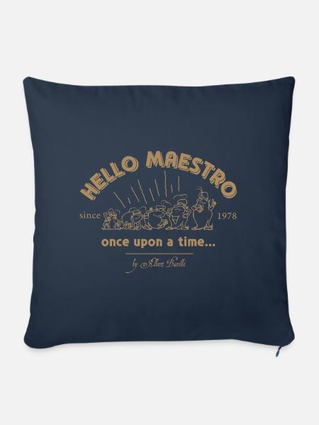 Hello Maestro Entwickelung Once Upon A Time - Sofakissenbezug 45 x 45 cm - Navy