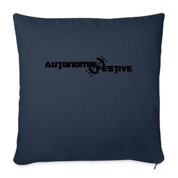 festlichen Autonomie - Sofakissenbezug 45 x 45 cm - Navy - Vorne