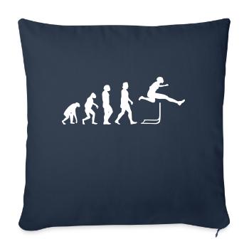Hurdling Athletics Gift Hurdler - Sofa pillowcase 17,3'' x 17,3'' (45 x 45 cm) - navy - Front