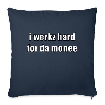 i werkz hard - Sofakissenbezug 45 x 45 cm - Navy - Vorne