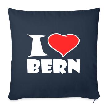 Bern - Sofa pillowcase 17,3'' x 17,3'' (45 x 45 cm) - navy - Front