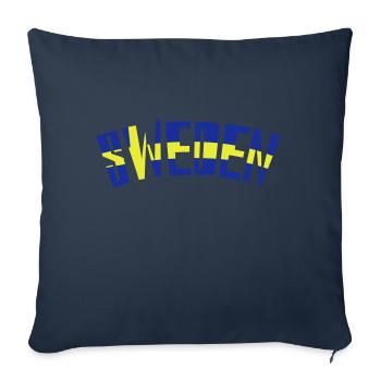Sweden - Sofa pillowcase 17,3'' x 17,3'' (45 x 45 cm) - navy - Front