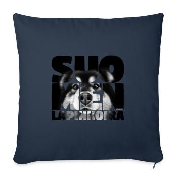 NASSU Lappari 013 - Sofa pillowcase 17,3'' x 17,3'' (45 x 45 cm) - navy - Front