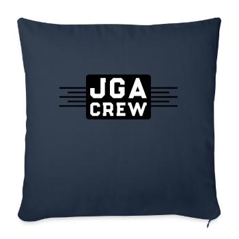 JGA Crew - Sofakissenbezug 45 x 45 cm - Navy - Vorne