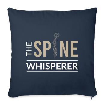 physiotherapy - Sofa pillowcase 17,3'' x 17,3'' (45 x 45 cm) - navy - Front