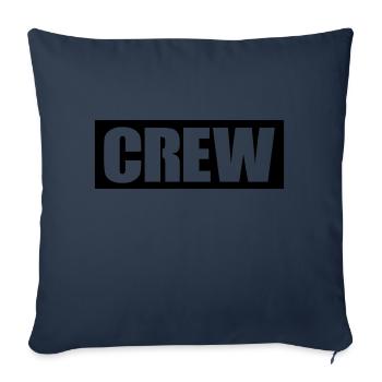 Crew - Sofa pillowcase 17,3'' x 17,3'' (45 x 45 cm) - navy - Front