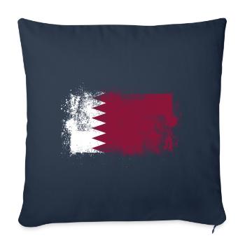 Qatar - Sofa pillowcase 17,3'' x 17,3'' (45 x 45 cm) - navy - Front