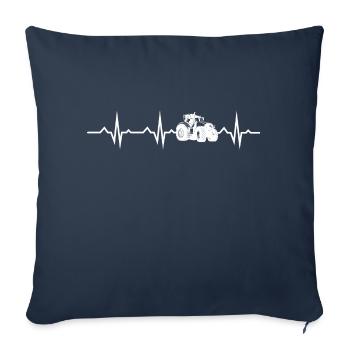 Landwirt Bauer Farmer - Sofakissenbezug 45 x 45 cm - Navy - Vorne