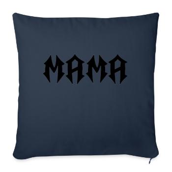 Mama - Sofakissenbezug 45 x 45 cm - Navy - Vorne