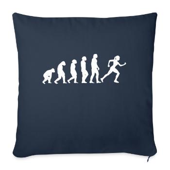 Evolution Running Runner Endurance Development - Sofa pillowcase 17,3'' x 17,3'' (45 x 45 cm) - navy - Front