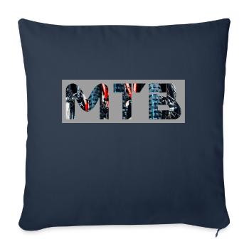 MTB - Sofa pillowcase 17,3'' x 17,3'' (45 x 45 cm) - navy - Front