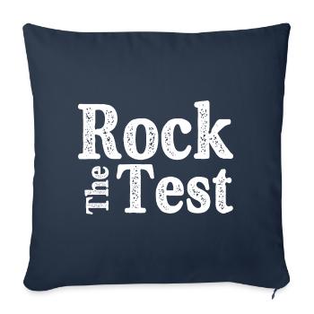 Faire basculer le test - Housse de coussin décorative 45 x 45 cm - bleu marine - Devant