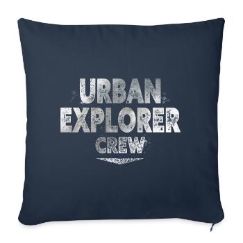 Urban Explorer - Sofa pillowcase 17,3'' x 17,3'' (45 x 45 cm) - navy - Front