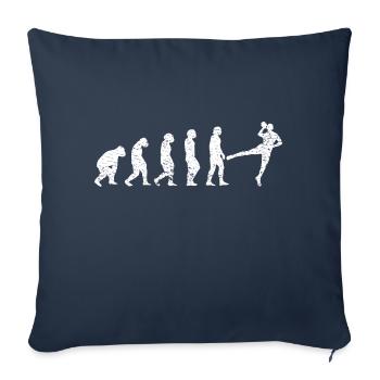 Handball Club Handball Joueur Handball Handball Joueur - Housse de coussin décorative 45 x 45 cm - bleu marine - Devant
