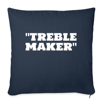 Treble Maker für Golfer - Sofakissenbezug 45 x 45 cm - Navy - Vorne
