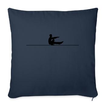 Pistol Squat - Sofakissenbezug 45 x 45 cm - Navy - Vorne