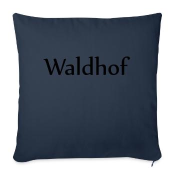 Mannheim Monnem Mannheimat - Sofa pillowcase 17,3'' x 17,3'' (45 x 45 cm) - navy - Front