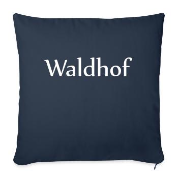 Mannheim Monnem Mannheimat - Sofa pillowcase 17,3'' x 17,3'' (45 x 45 cm) - navy - Front