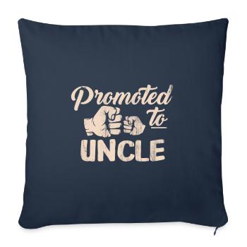 uncle - Sofa pillowcase 17,3'' x 17,3'' (45 x 45 cm) - navy - Front