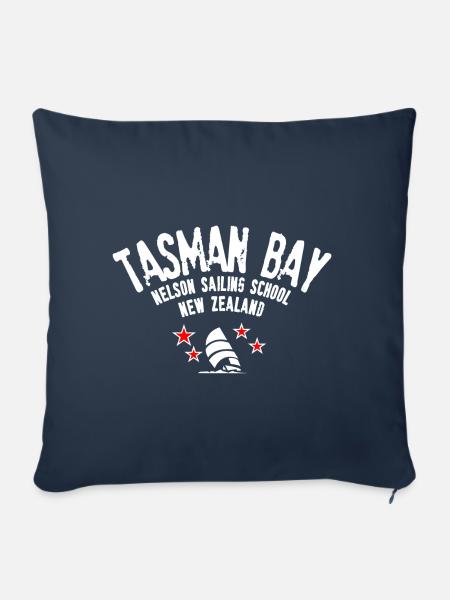 Segelschule Tasman Bay Nelson - Sofakissenbezug 45 x 45 cm - Navy