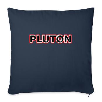 PLUTON - Sofakissenbezug 45 x 45 cm - Navy - Vorne