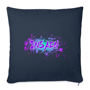 Insain - Sofakissenbezug 45 x 45 cm - Navy - Vorne