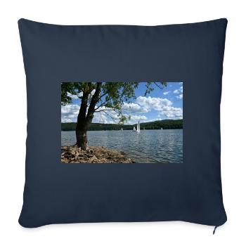 See Idylle - Sofakissenbezug 45 x 45 cm - Navy - Vorne