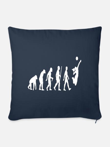 Evolution Volleyball - Sofakissenbezug 45 x 45 cm - Navy