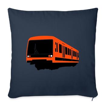Helsinki Metro M200 - Sofa pillowcase 17,3'' x 17,3'' (45 x 45 cm) - navy - Front