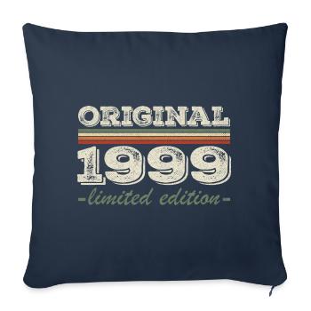 Legend since 1999 Born 1999 Birthday 1999 - Sofa pillowcase 17,3'' x 17,3'' (45 x 45 cm) - navy - Front
