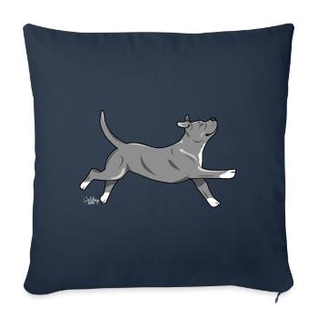 staffi2 - Sofakissenbezug 45 x 45 cm - Navy - Vorne