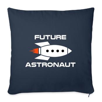 Future astronaut (Raumschiff) - Sofakissenbezug 45 x 45 cm - Navy - Vorne