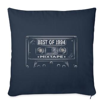 1994 Geburtstag Mixtape Kassette Retro - Sofakissenbezug 45 x 45 cm - Navy - Vorne