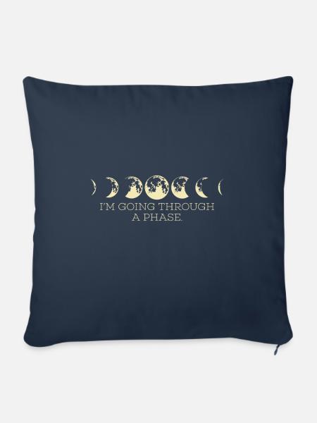 Mond - Sofakissenbezug 45 x 45 cm - Navy