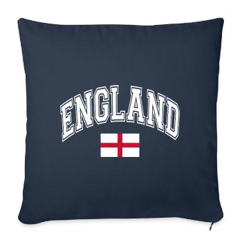 England Flag - Sofa pillowcase 17,3'' x 17,3'' (45 x 45 cm) - navy - Front